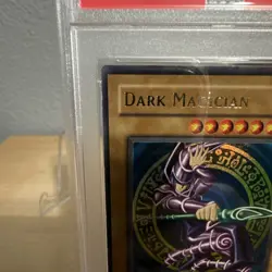 2002 Yu-Gi-Oh! Dark Magician SDY-006 1st Edition PSA 6 FOIL PRINT LINE MISPRINT - Image 3