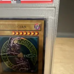 2002 Yu-Gi-Oh! Dark Magician SDY-006 1st Edition PSA 6 FOIL PRINT LINE MISPRINT - Image 4