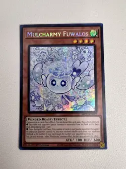 Yu-Gi-Oh! Mulcharmy Fuwalos MP25-EN102 - Prismatic Secret Rare - 1st Edition - M - Image 2