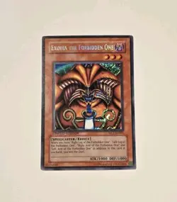 Yugioh Exodia the Forbidden One MC1-EN001 Secret Rare Edition LP - Image 1