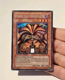 Yugioh Exodia the Forbidden One MC1-EN001 Secret Rare Edition LP - Image 3