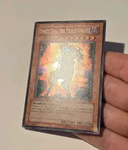 Yugioh Swift Gaia The Fierce Knight Secret Rare CT1-EN004 LP - Image 4
