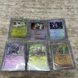 Pokemon TCG SV Prismatic Evolutions Mixed Lot of 6 Masterball Cards NM/M - Image 1