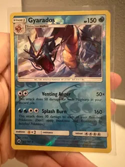 1x POKEMON GYARADOS 33/147 HOLO RARE BURNING SHADOWS NEAR MINT NM 0930#108-114 - Image 1