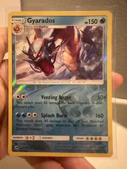 1x POKEMON GYARADOS 33/147 HOLO RARE BURNING SHADOWS NEAR MINT NM 0930#108-114 - Image 5