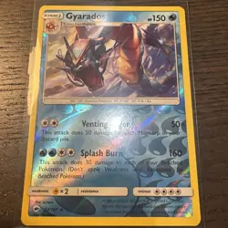 Gyarados 33/147 Burning Shadows Reverse Holo - Pokemon TCG Card - NM - Image 1