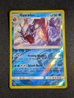 Pokemon Gyarados 33/147 Reverse Holo Sm-Burning Shadows NM - Image 1