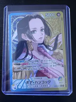 Boa Hancock Alt Art OP14-041 L The Azure Sea's Seven ONE PIECE Card Japanese NM - Image 3