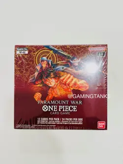 One Piece TCG OP-02 Paramount War English Booster Box - New & Sealed - Image 1