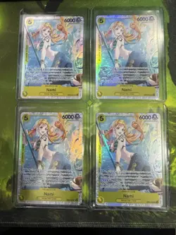 Nami x4 - SR - EB03-053 - One piece Heroines Edition - NM - Image 1