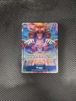 One Piece Emperors in the New World Buggy OP09-051 Parallel Alt Art NM English - Image 1