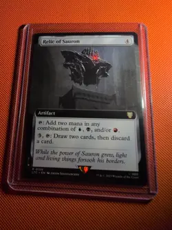 Relic of Sauron (Extended Art) Commander: the Lord of the Rings: Tales of... - Image 1