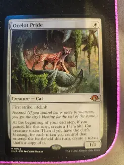 MTG Ocelot Pride Modern Horizons 3 0038 Regular Mythic - Image 1