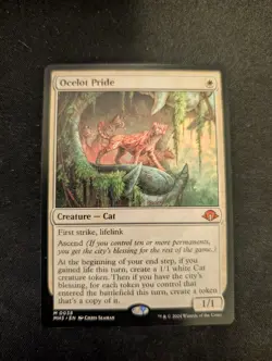 MTG Ocelot Pride Modern Horizons 3 0038 Regular Mythic - Image 1