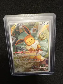 Eevee - SVP 173 - Illustration Rare - Black Star Promo - Pokemon Card - NM/M - Image 1