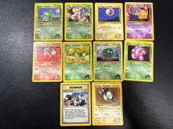 WOTC 1999 Gym Challenge/Gym Heroes Card Bundle 10 Pokemon Cards No Duplicates! - Image 1