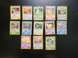 Pokemon Karten Sammlung - 13x 1. Edition WotC Gym Challenge Heroes - Excellent++ - Image 1