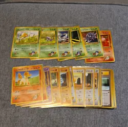 25 Japanese Gym Challenge From The Darkness Original Pokemon Card Bundle WOTC EX - Image 1