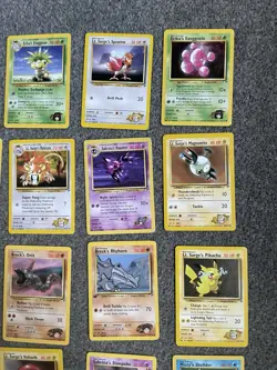 Pokemon Cards Gym Heroes x 20 Job Lot Bundle WOTC - Image 3