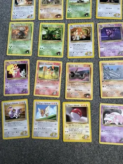 Pokemon Cards Gym Heroes x 20 Job Lot Bundle WOTC - Image 5