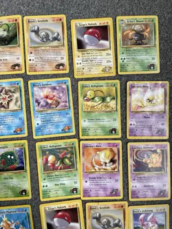 Pokemon Cards Gym Heroes / Challenge x 30 Job Lot Bundle WOTC - Image 3