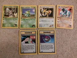 ✔ First 1st Edition Pokemon WOTC Bundle Trading Card Gym Heroes Challenge Rare - Image 2