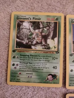 ✔ First 1st Edition Pokemon WOTC Bundle Trading Card Gym Heroes Challenge Rare - Image 3