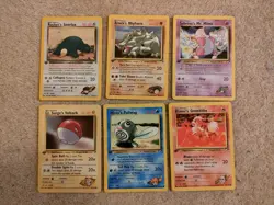 ✔ First 1st Edition Pokemon WOTC Bundle Trading Card Gym Heroes Challenge Rare - Image 4