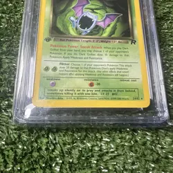CGC 10 Dark Golbat Team Rocket 1st Edition 24/82 Non Holo Pokemon Card - Image 2