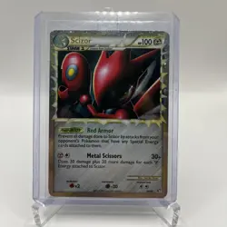 Scizor Prime 84/90 HGSS Undaunted Ultra Rare Holo Pokemon Card LP/NM Condition - Image 1