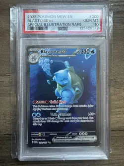 Pokemon Blastoise Ex - Special Illustration Rare - S&V 151 - 200/165 - PSA 10 - Image 1