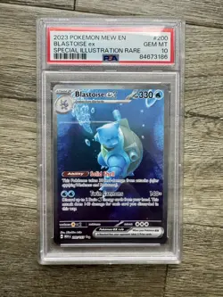 Blastoise ex - Special Illustration Rare - S&V 151 - 200/165 - PSA 10 Pokemon - Image 1