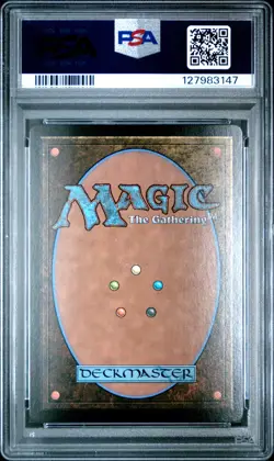 2025 MTG FINAL FANTASY WOODBLOCK BORDERLESS-FOIL #0373 SUMMON: TITAN PSA 10 - Image 2
