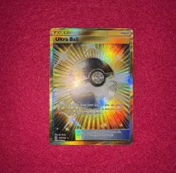 Ultra Ball (Secret) 161/149 Sun & Moon Base Set Holo - Pokemon TCG NM - Image 2