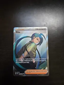 Pokemon TCG Rika Paradox Rift Holo Ultra Rare Card 241/182 - Image 1