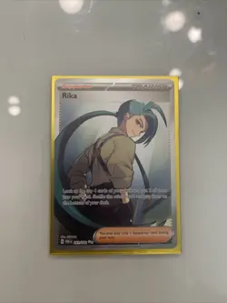 Rika 241/182 Paradox Rift Full Art Trainer Ultra Rare Pokemon TCG Card NM - Image 1