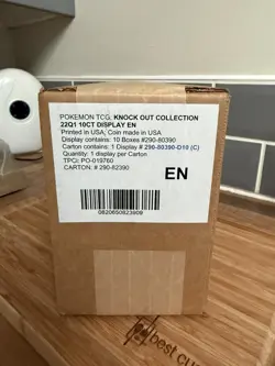 Pokemon TCG: Knock Out Collection 2022 Case of 10 Sealed with Shipping Case - Image 2
