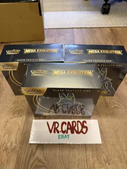 Pokemon TCG Mega Evolutions ETB x 3 - Lucario - Sealed - Read Description - Image 4