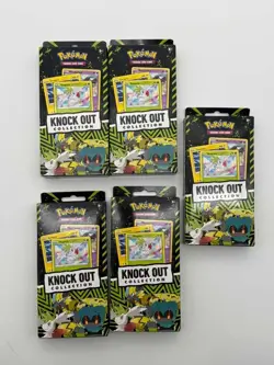 Lot of (5) Pokemon TCG Knock Out Collection Boxes Sealed - Image 1