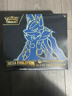 Pokemon Tcg Mega Evolution Lucario Pokemon Center ETB SEALED - READ DESCRIPTION - Image 1