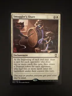 MTG Smuggler's Share Streets of New Capenna Commander Card #021/093 - Image 1
