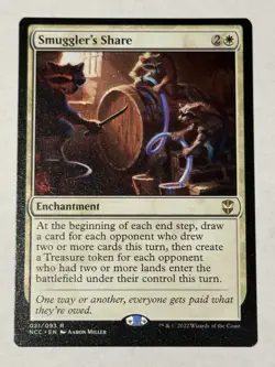 MTG Smuggler's Share Streets of New Capenna Commander Card #021/093 - Image 1