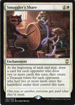 MTG Smuggler's Share (21) | NM | Commander: Streets of New Capenna {NCC} - Image 1