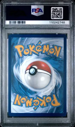 2025 POKEMON PRE EN-PRISMATIC EVOLUTIONS MASTER BALL REVERSE HOLO VAPOREON PSA 9 - Image 2