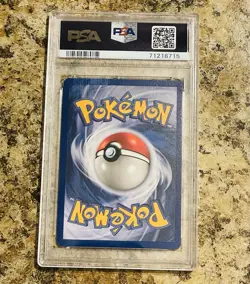 1999 POKEMON FOSSIL 1ST EDITION #12 MOLTRES - HOLO PSA 7 - Image 2