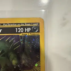 2003 Aquapolis Tyranitar Holo Foil H28/H32 WOTC E-Reader Series, Pokemon HP-MP- - Image 3