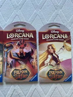 Disney Lorcana Reign of Jafar Sleeved Booster Packs x3 NEW 6/6/2025 - Image 3