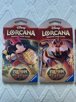 Disney Lorcana Reign of Jafar Sleeved Booster Packs x3 NEW 6/6/2025 - Image 4