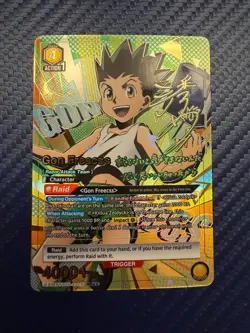 Union Arena Hunter X Hunter Anime UEX04BT HTR-2-016 Gon SR 2 STAR SR** Signature - Image 1