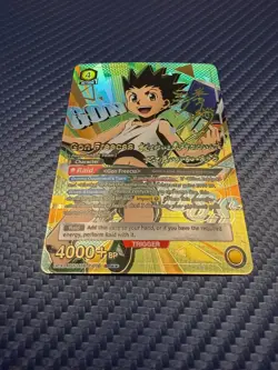 Union Arena Hunter X Hunter Anime UEX04BT HTR-2-016 Gon SR 2 STAR SR** Signature - Image 2